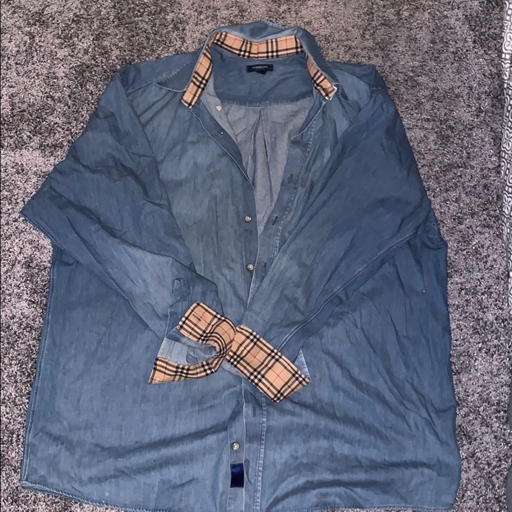 Burberry denim men’s shirt